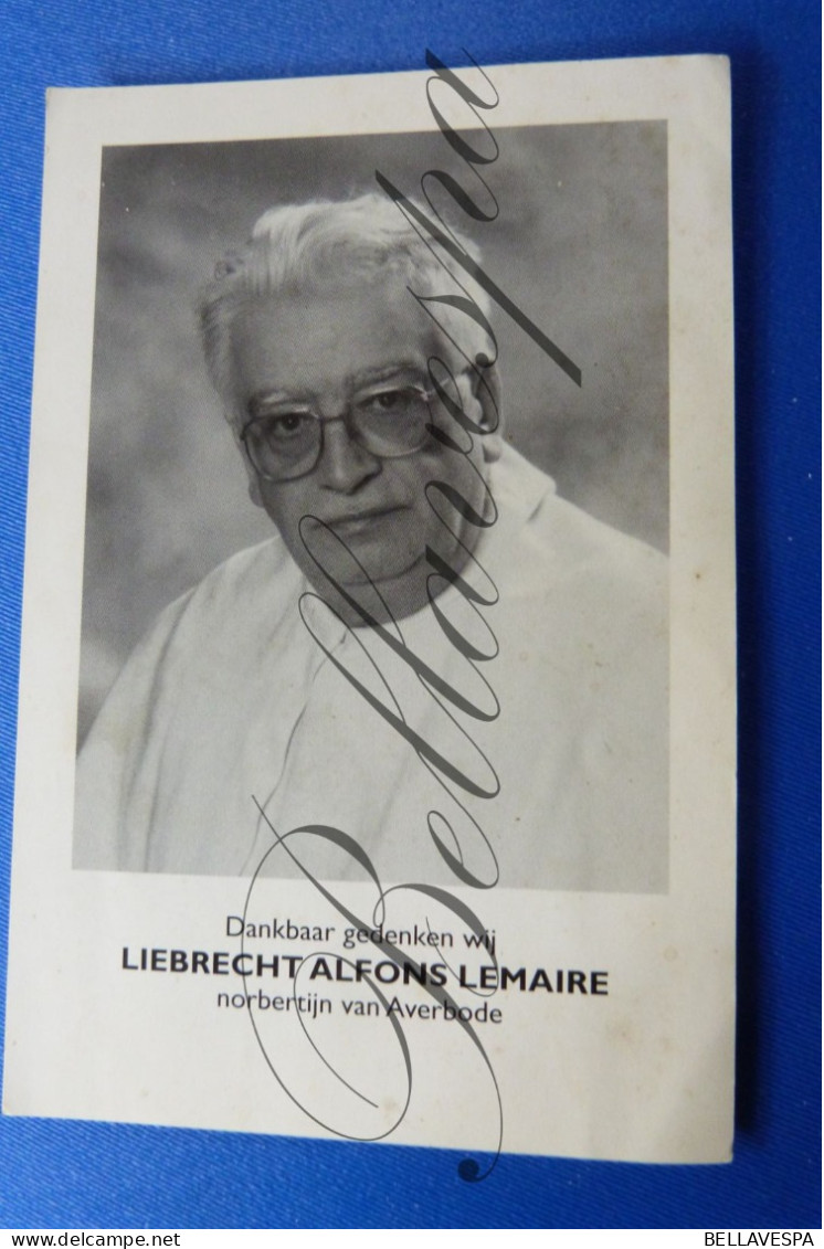 Liebrecht Alfons LEMAIRE Mortsel 1938 Danmark Christening Vejle Pastoor Silkeborg Herning Wolfsdonk  Abdij Averbode 2007 - Décès