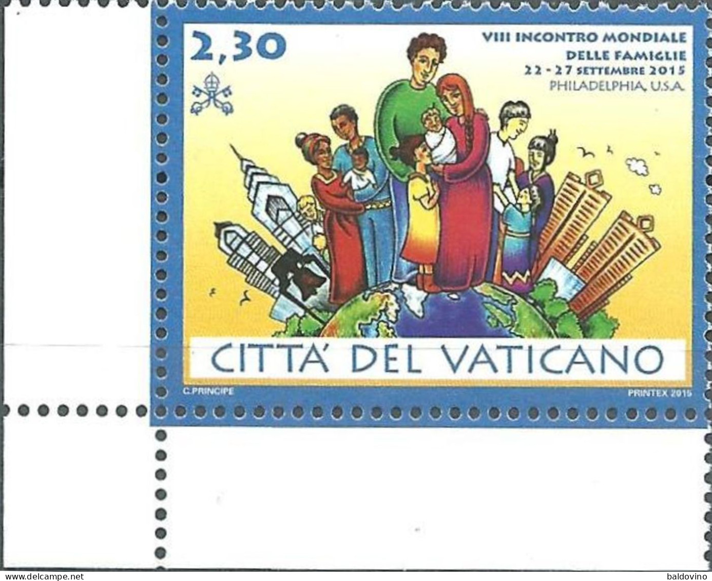 Vaticano 2015 Lotto 7 Valori Nuovi Perfetti - Unused Stamps