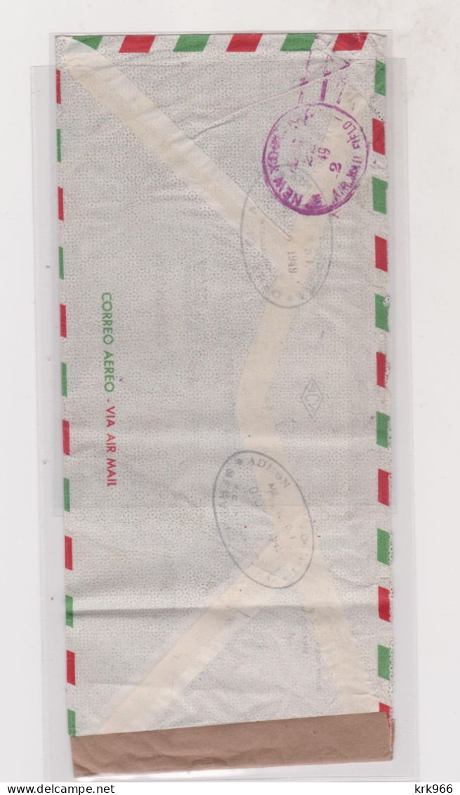 MEXICO  1949 Registered  Censored  Airmail  Cover To Austria - Mexico