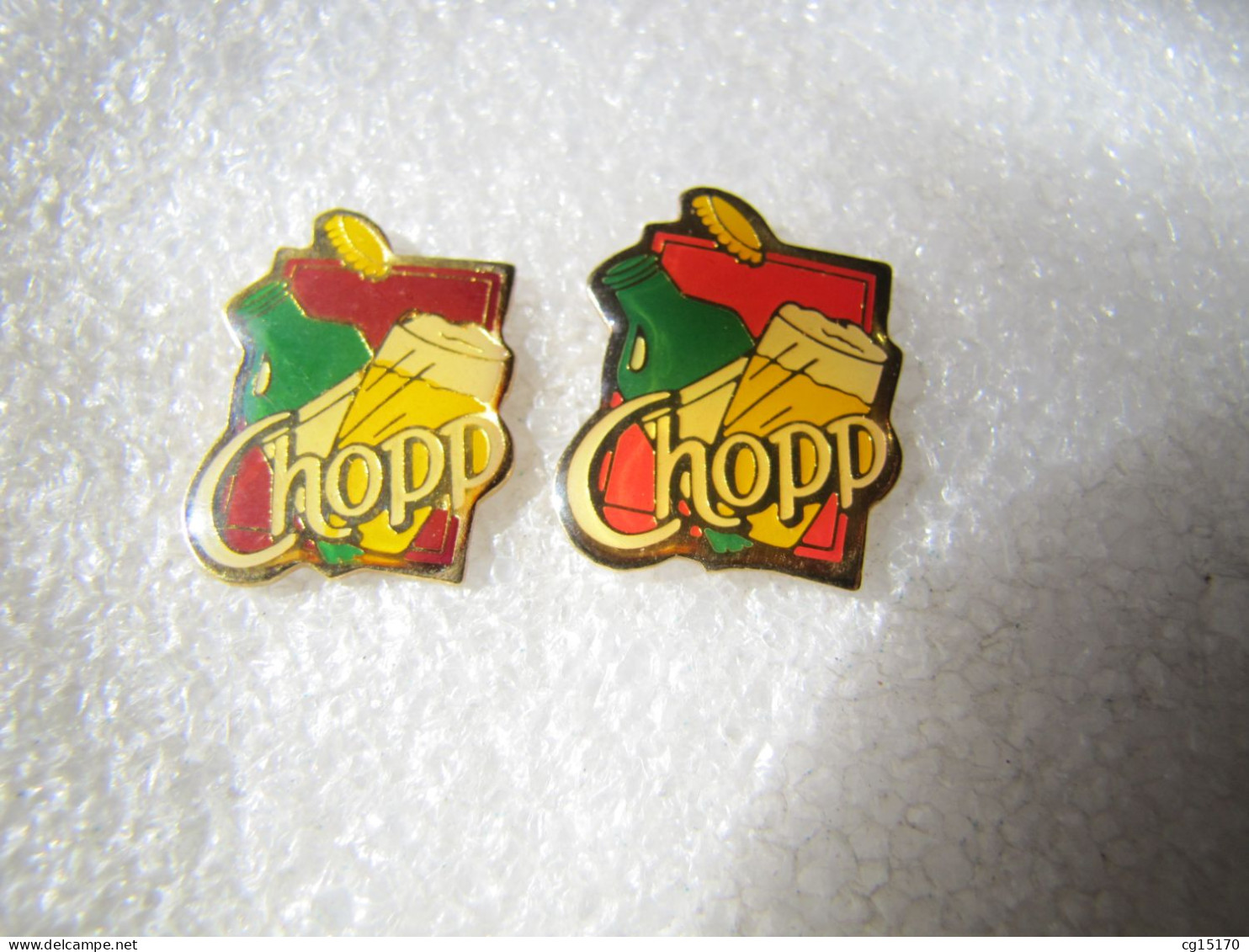 PIN'S    LOT 2  CHOPP    BIÈRE - Cerveza