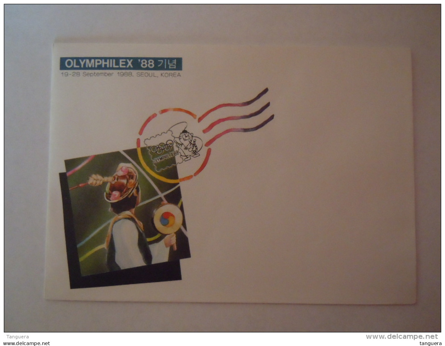 Korea Coree Du Sud 1988 Olymphilex Jeux Olympique Entier Postal Stationery - Zomer 1988: Seoel