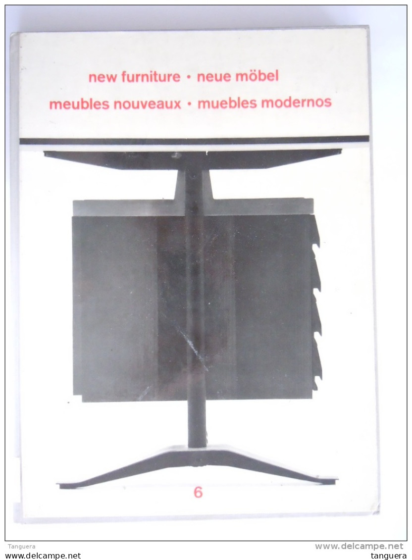 New Furniture, Neue Mobel, Muebles Nouveaux, Muebles Modernos 6 Hardcover  1962 Edited By Gerd Hatje - Architettura/ Design