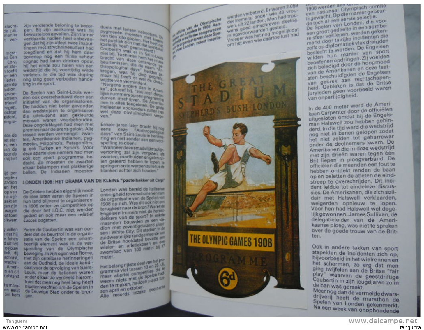 Artis boek met prenten Olympische spelen tot 1984 Los Angeles Editions Artis-Historia.Volledig Bijna nieuwstaat