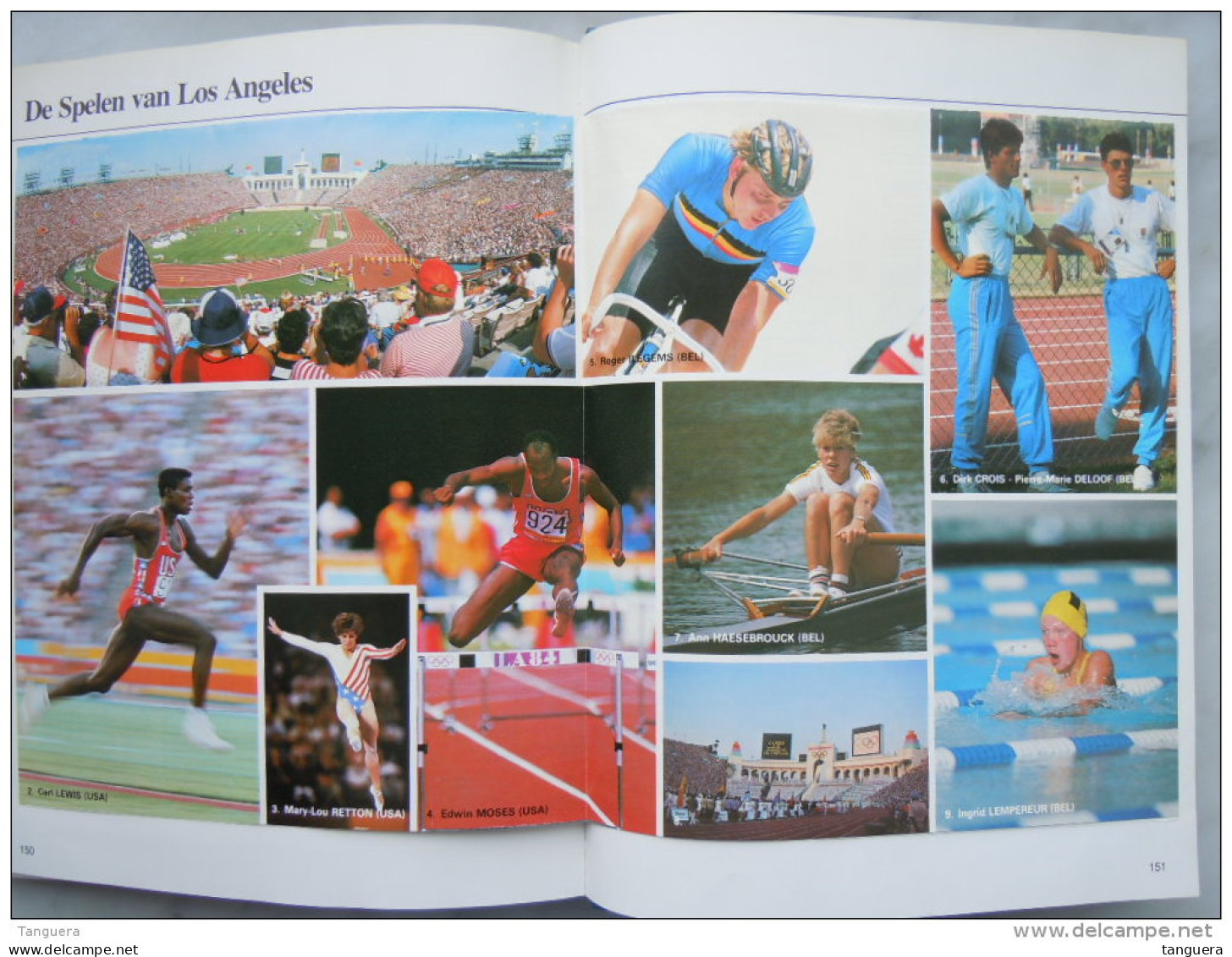 Artis boek met prenten Olympische spelen tot 1984 Los Angeles Editions Artis-Historia.Volledig Bijna nieuwstaat