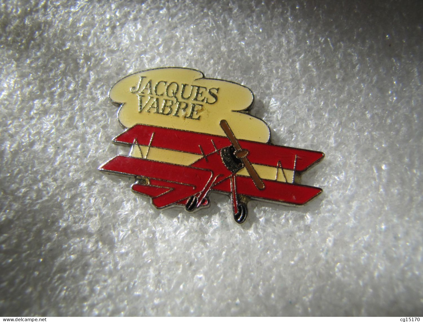 PIN'S   AVION  JACQUES VABRE  Demons Et Merveilles - Avions