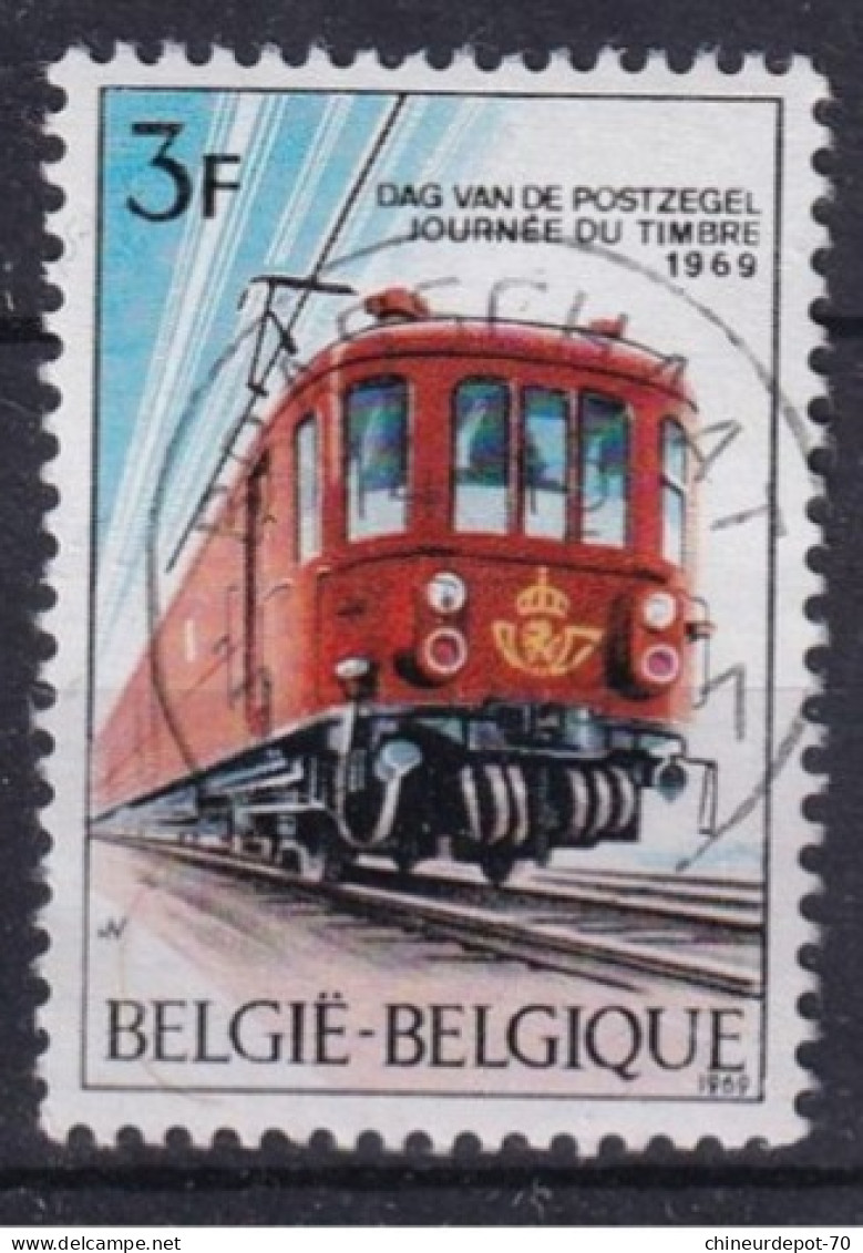 JOURNEE DU TIMBRE 1969 train cachet POPERINGE CHATELINEAU OOSTENDE Diksmuide HERSEAUX WAREGEM BRASSCHAAT