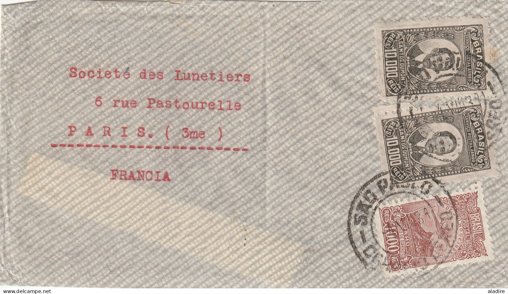 1928/1950 - POSTE AERIENNE - Collection de 19 enveloppes PAR AVION Via Aerea condor aeropostale pan air air france varig