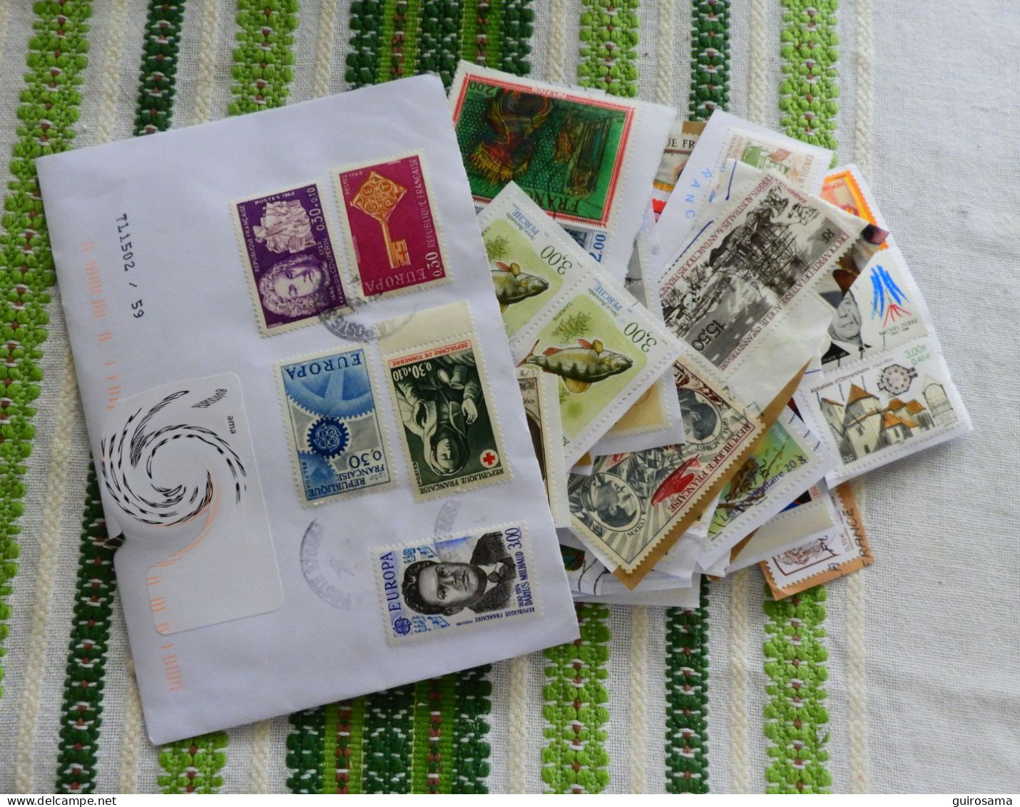 Lot De 230g De Timbres Oblitérés Récents (reçus Depuis 2016) - Lots & Kiloware (mixtures) - Max. 999 Stamps