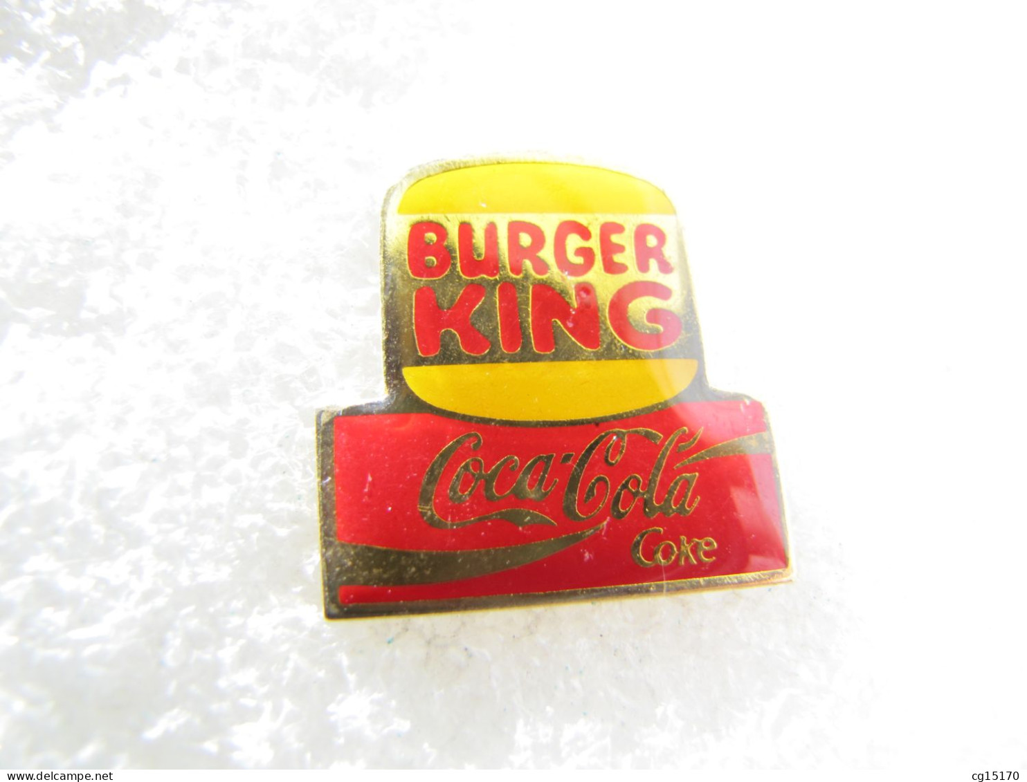 PIN'S    BURGER KING  COCA COLA - Coca-Cola