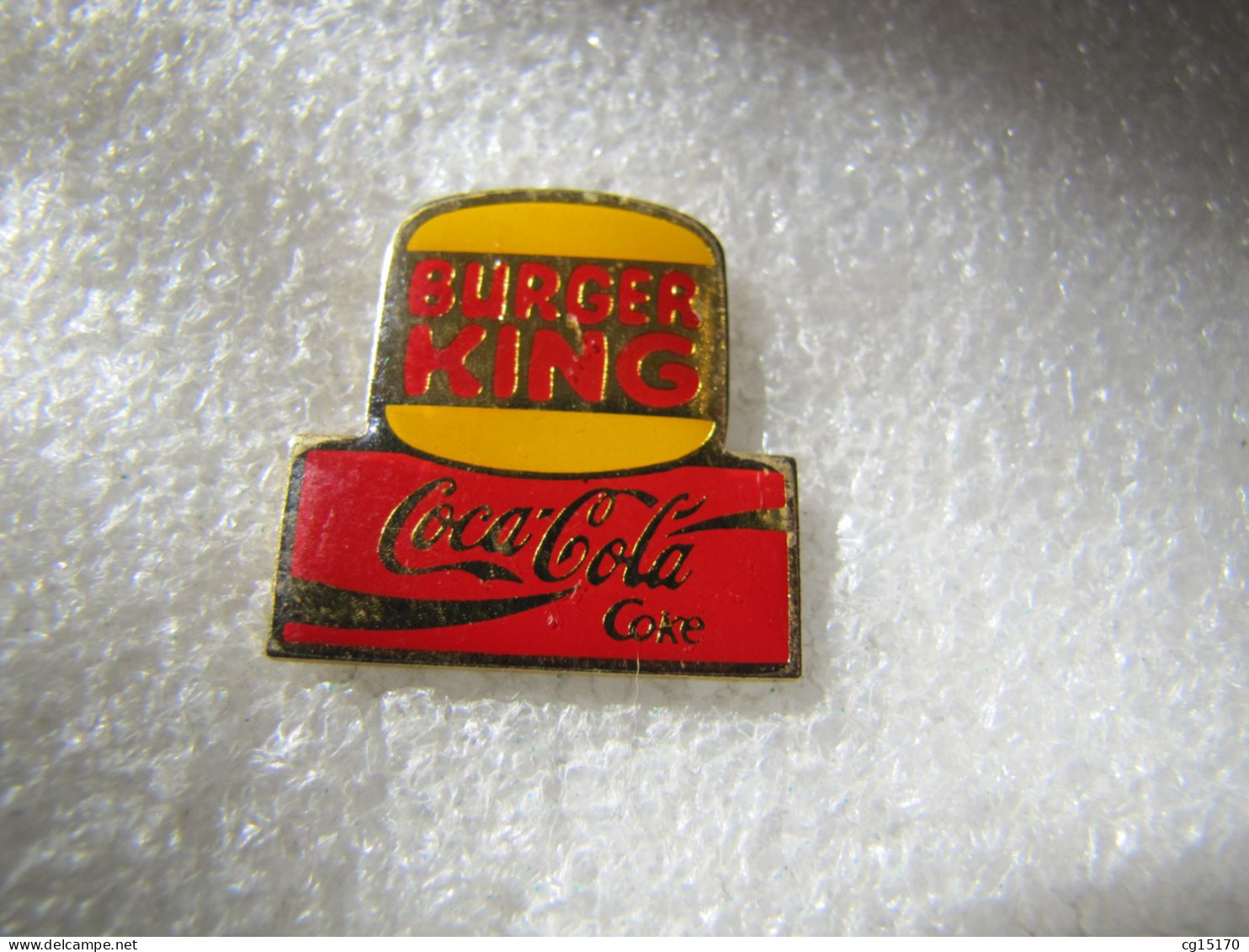 PIN'S    BURGER KING  COCA COLA - Coca-Cola