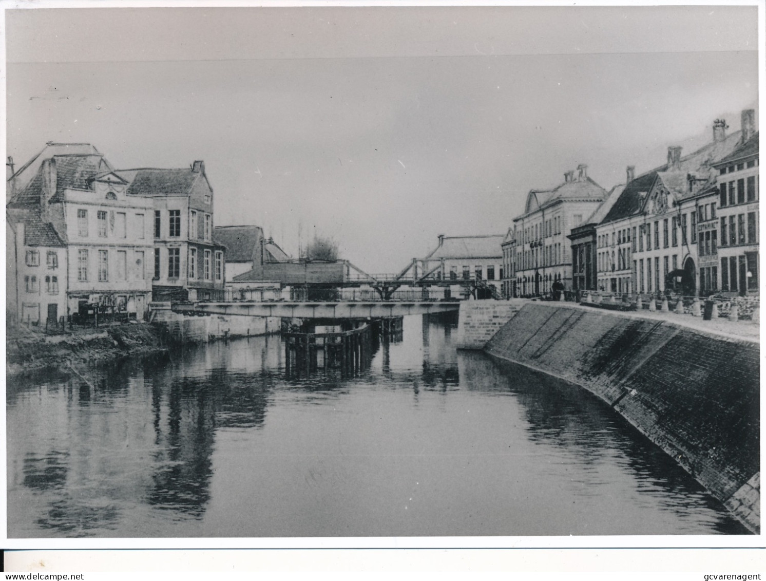 OUDENAARDE - FOTO 18 X 12.5 CM  FOTO'S VAN GLASPLAAT OF OUDE CLICHE GENOMEN - OORLOGSTIJD - Oudenaarde