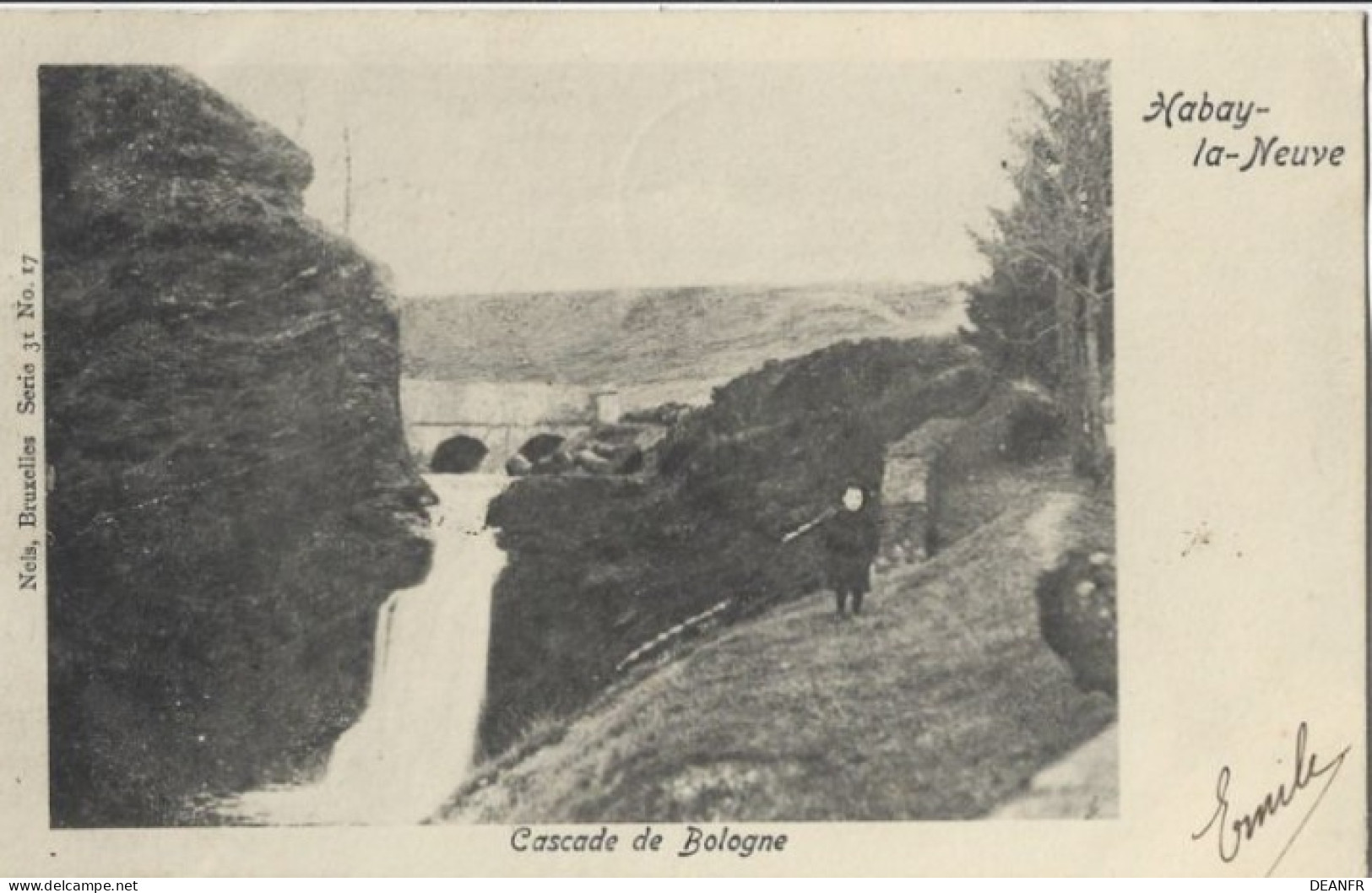 HABAY-la-Neuve : Cascade De Bologne. Carte Rare. Carte Impeccable. - Habay