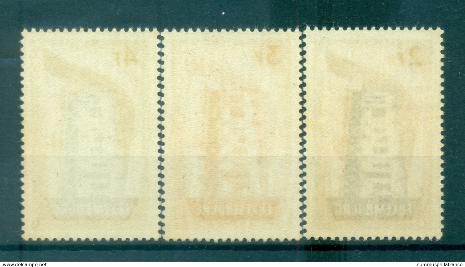 Luxembourg 1956 - Y & T N. 514/16 - Europa (Michel N. 555/57) - Ongebruikt