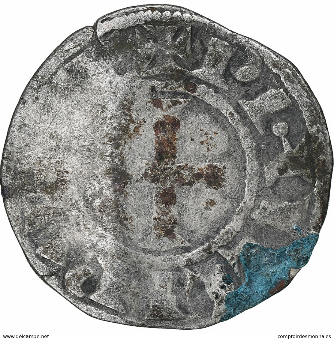 France, Philippe II, Denier Tournois, 1180-1223, Saint-Martin De Tours, Billon - 1180-1223 Philippe II Auguste