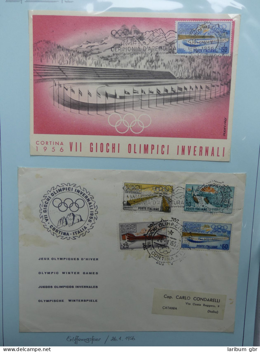 Olympische Spiele 1956 Cortuna Italien selten so! #LX180