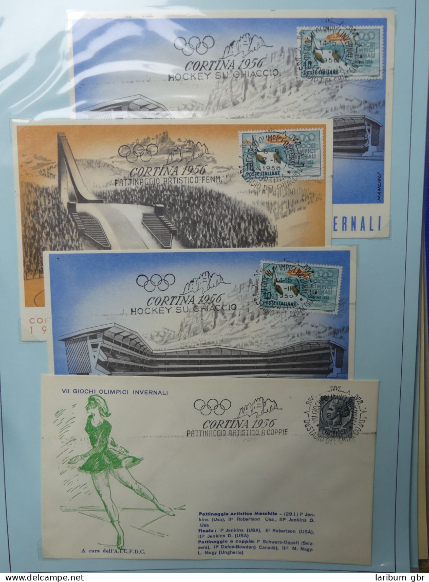 Olympische Spiele 1956 Cortuna Italien selten so! #LX180