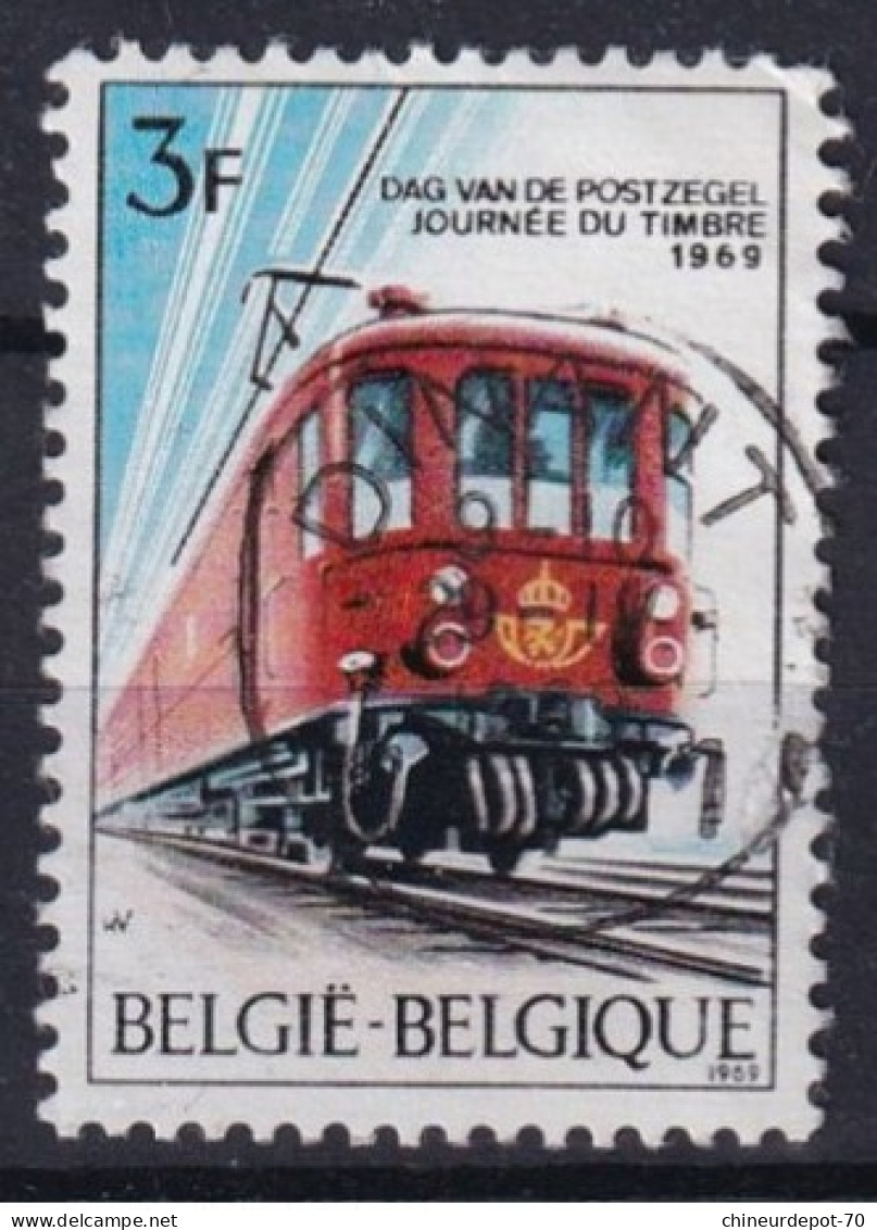 JOURNEE DU TIMBRE 1969 train cachet OOSTENDE BRUSSEL BRUXELLES OUDENAARDE DINANT NINOVE BRUGGE LIEGE