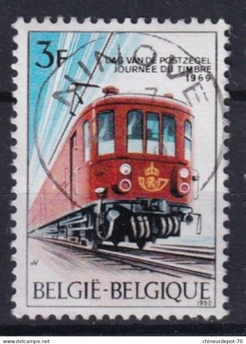 JOURNEE DU TIMBRE 1969 train cachet OOSTENDE BRUSSEL BRUXELLES OUDENAARDE DINANT NINOVE BRUGGE LIEGE