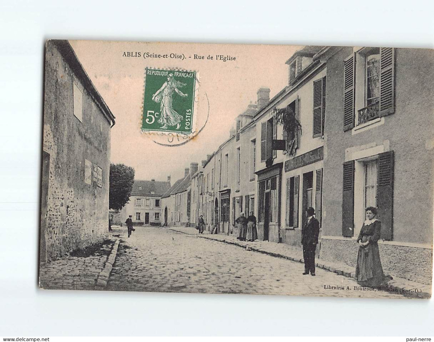 ABLIS : Rue De L'Eglise - Très Bon état - Ablis