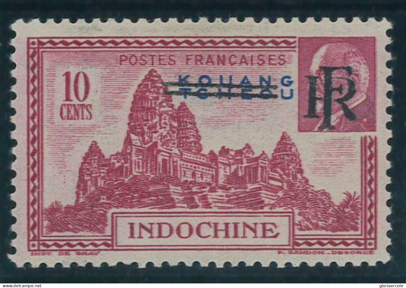 P3019 A - INDOCHINE YVERT 299 A , EXPERTIZE ROUMET, MLH. LUXUS - Unused Stamps