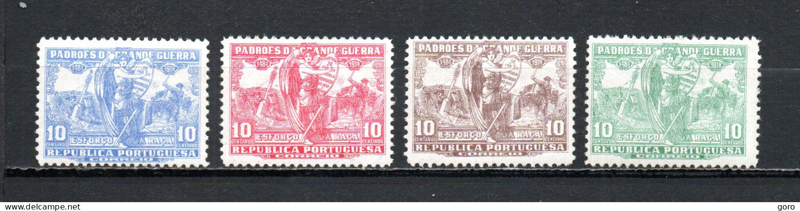 Portugal  1925  .-   Y&T  Nº   365/368   **    ( D ) - Unused Stamps