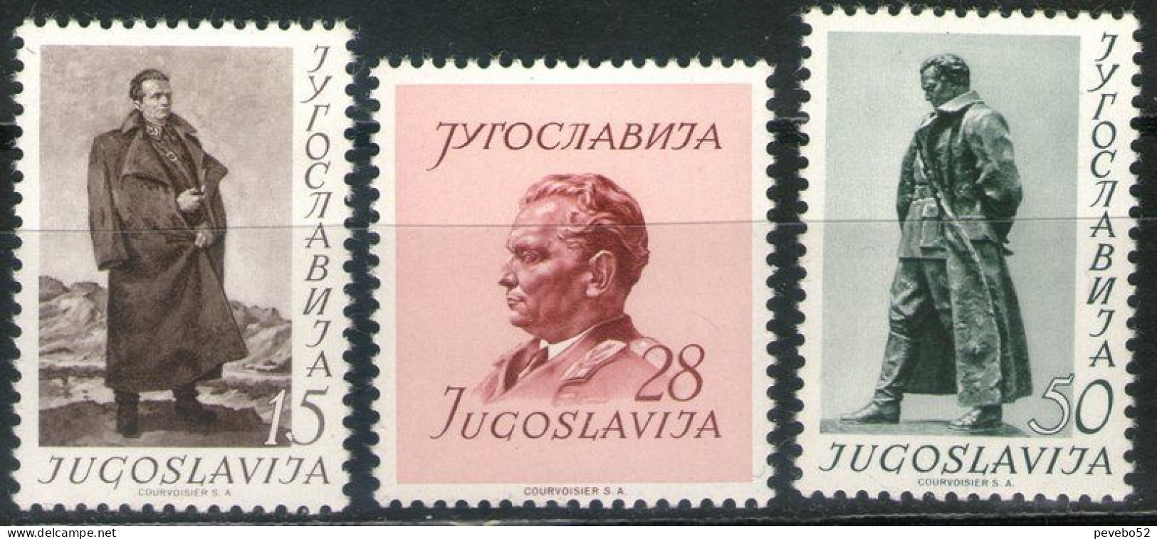 YUGOSLAVIA 1952 - The 60th Anniversary Of The Birth Of Josip Broz Tito MNH - Ungebraucht