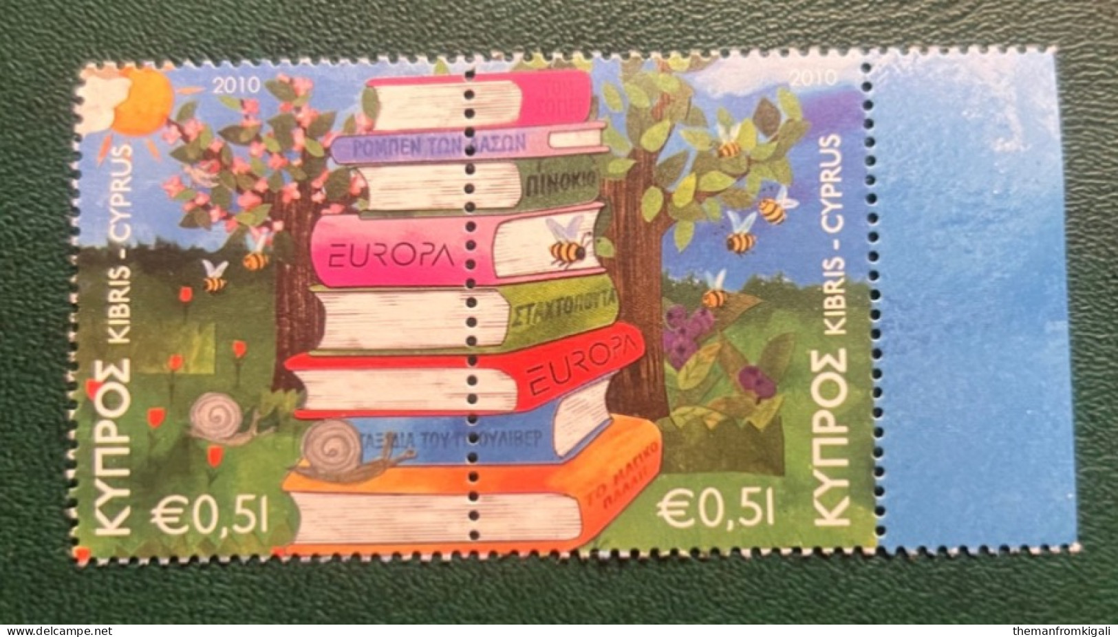 Cyprus 2010 - EUROPA Stamps - Children’s Books. - Autres & Non Classés