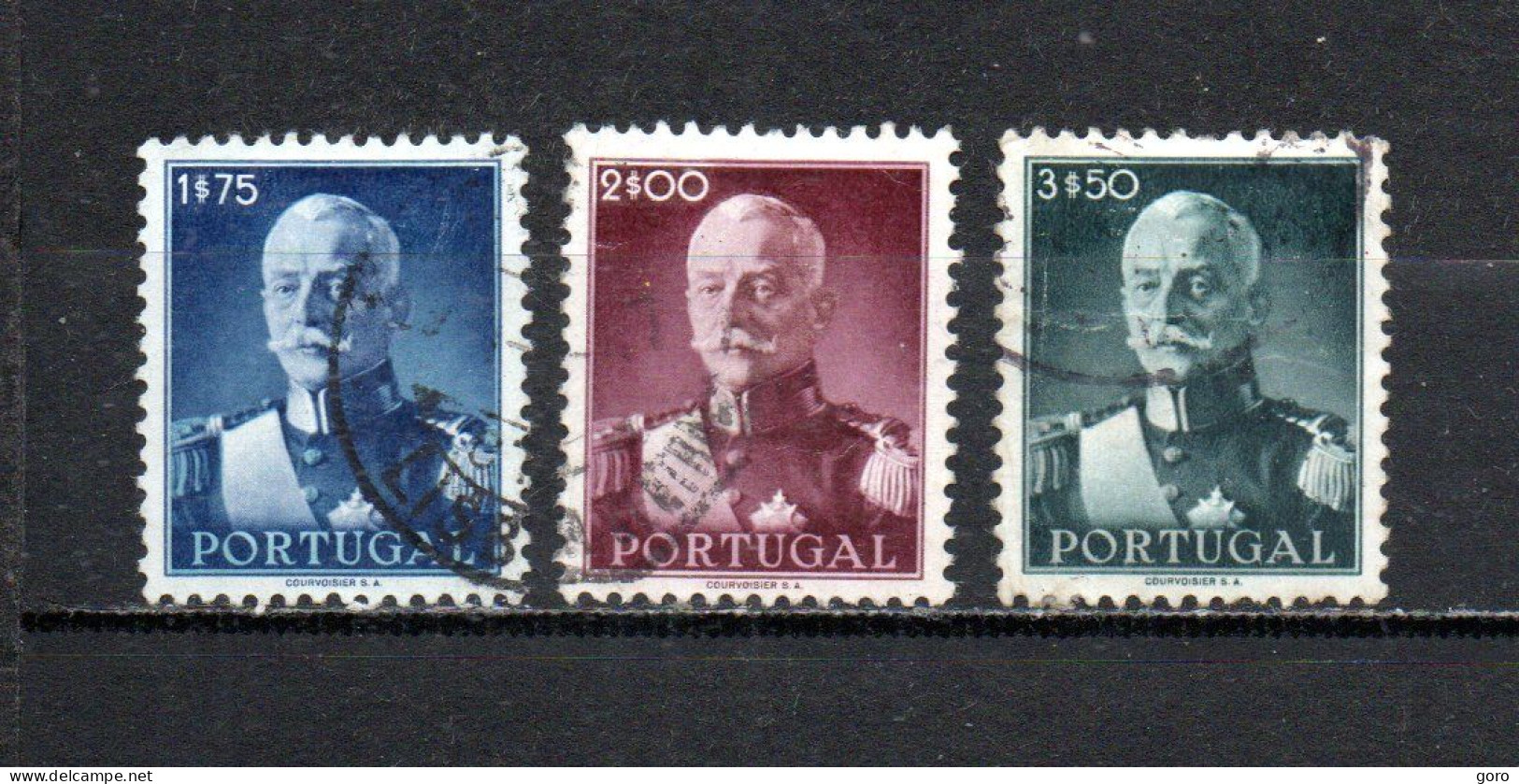 Portugal  1945  .-   Y&T  Nº   668/670 - Usado