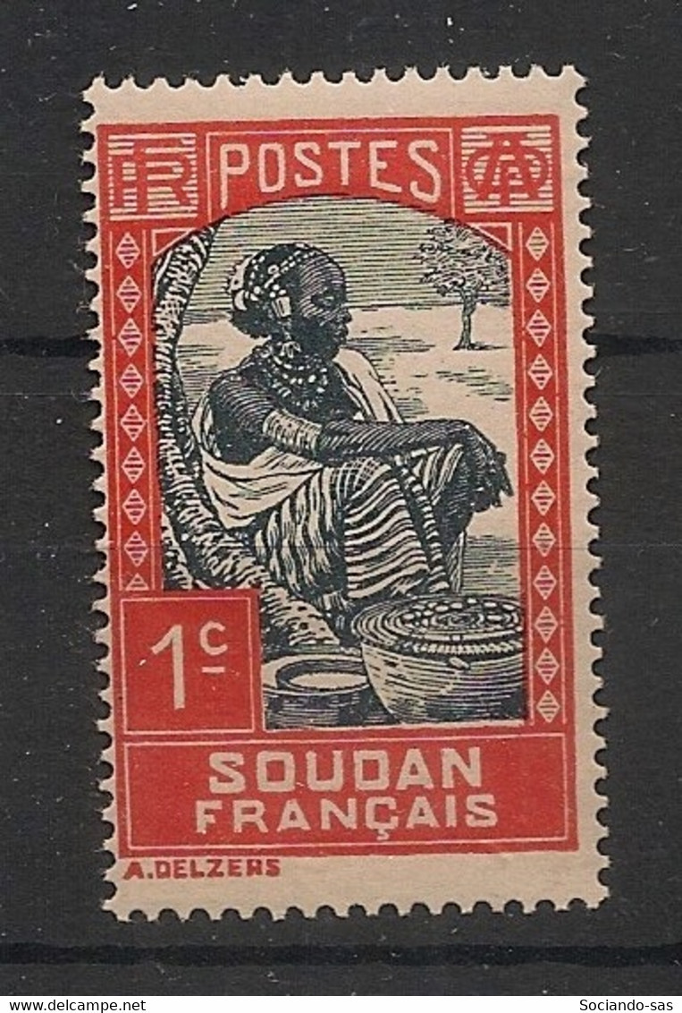 SOUDAN - 1931-38 - N°YT. 60 - Laitière 1c - Neuf Luxe ** / MNH / Postfrisch - Nuevos