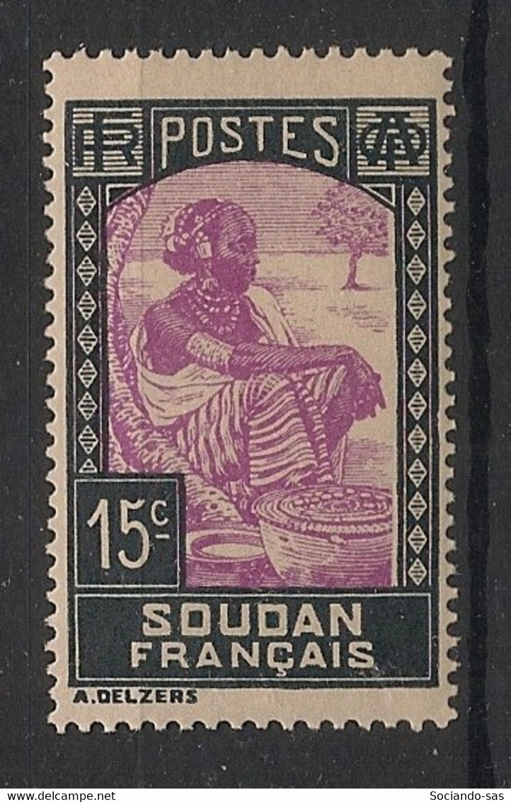 SOUDAN - 1931-38 - N°YT. 65 - Laitière 15c - Neuf Luxe ** / MNH / Postfrisch - Unused Stamps