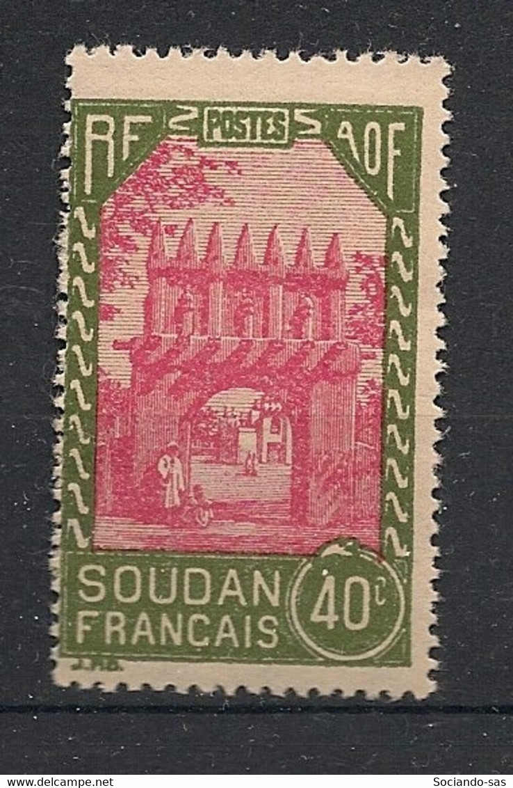 SOUDAN - 1931-38 - N°YT. 70 - Djenné 40c - Neuf Luxe ** / MNH / Postfrisch - Ongebruikt