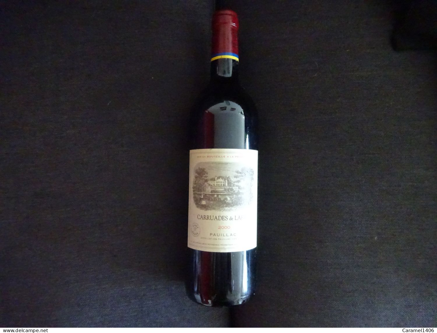 CARRUADES De LAFITE 2000 PAUILLAC Second Vin De LAFITE ROTHSCHILD  Superbe Bouteille - Vin