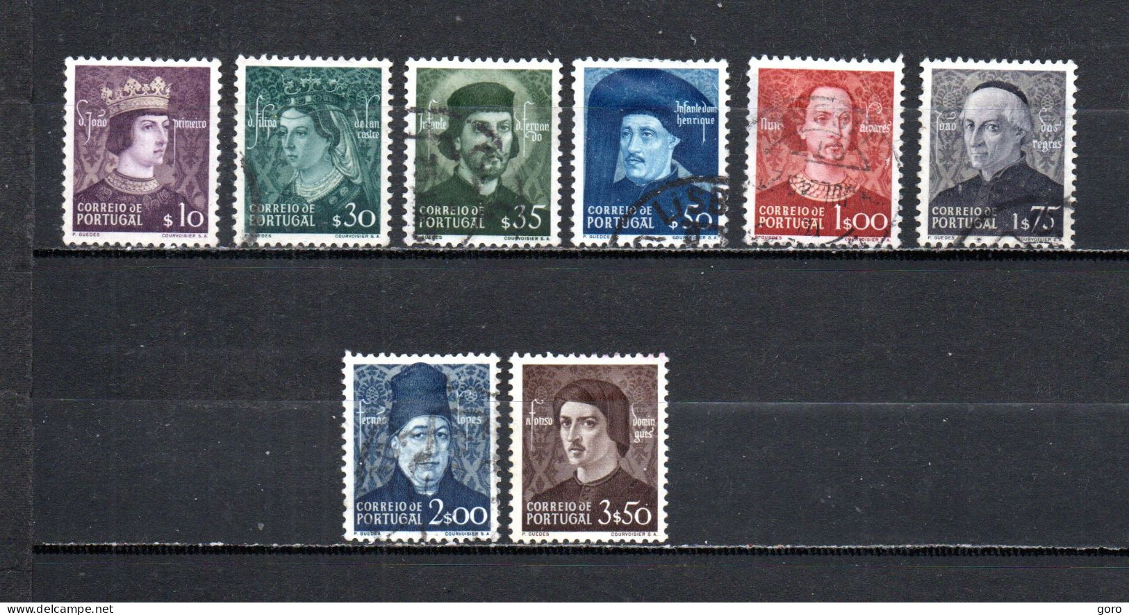 Portugal  1949  .-   Y&T  Nº   716/723 - Used Stamps