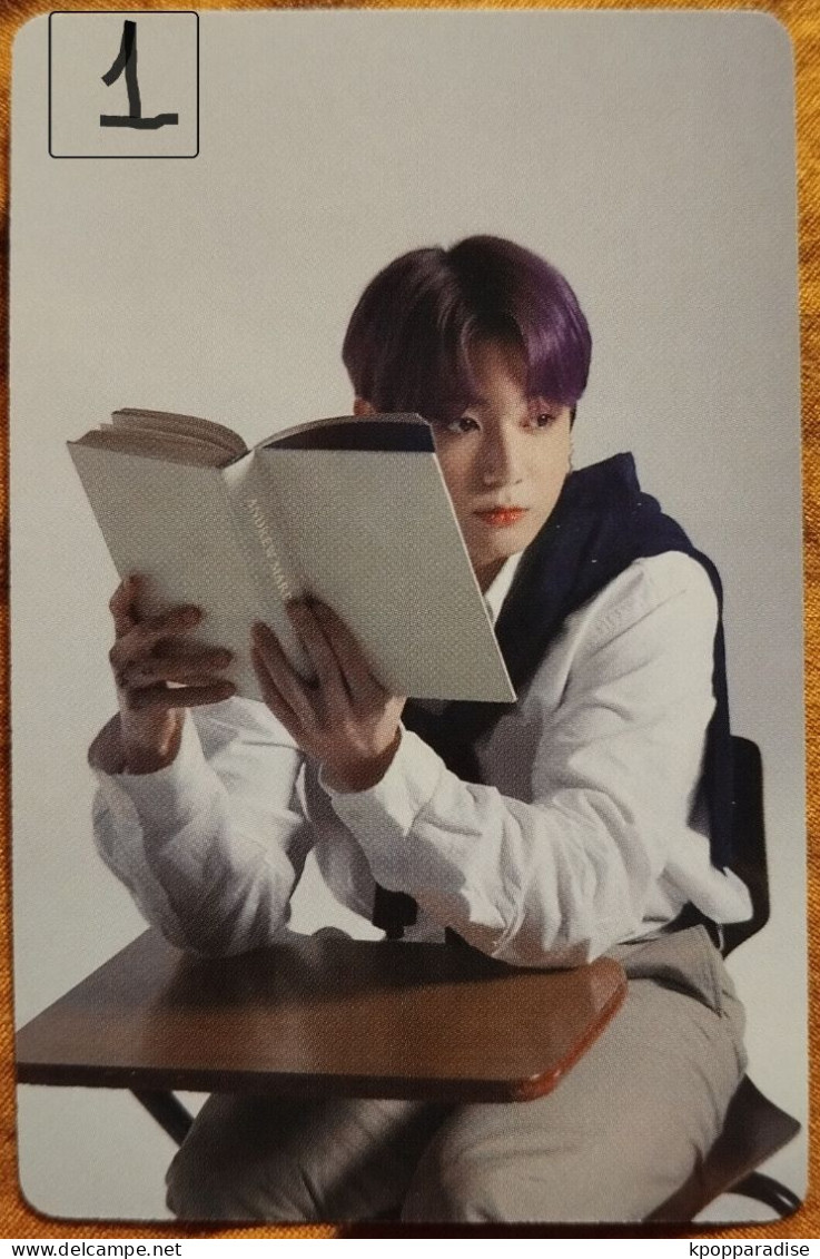 Photocard K POP Au Choix BTS 2022 January Issue Jungkook - Varia