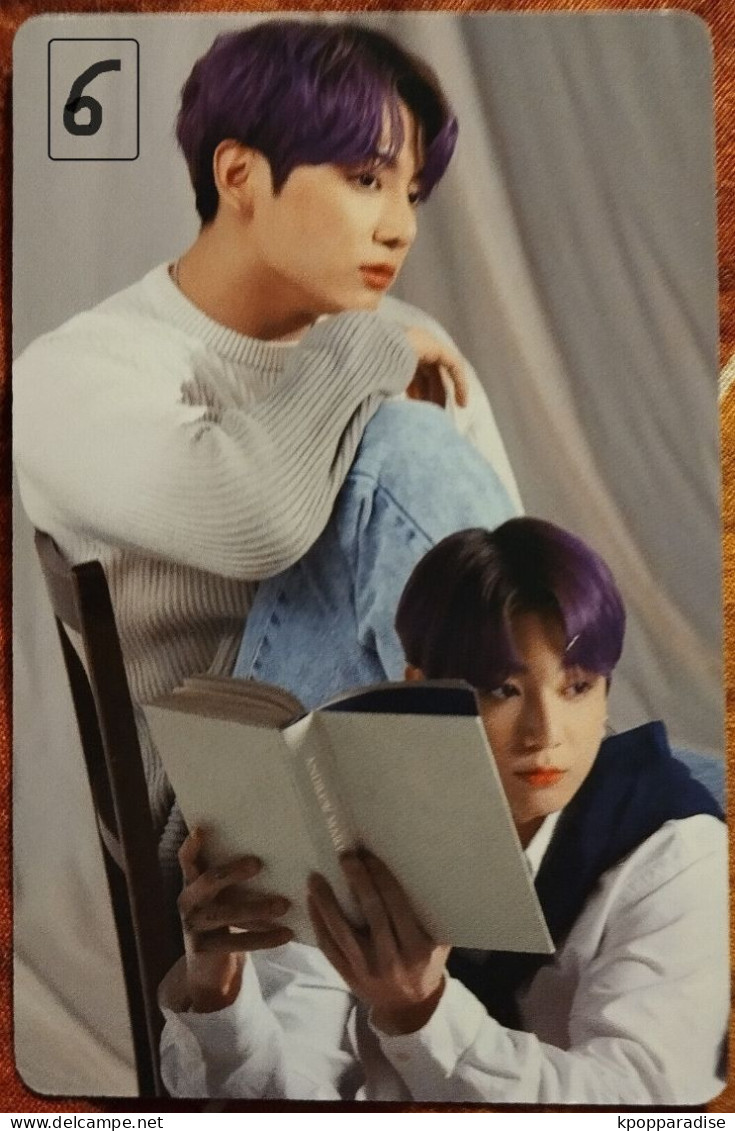 Photocard K POP Au Choix BTS 2022 January Issue Jungkook - Objets Dérivés