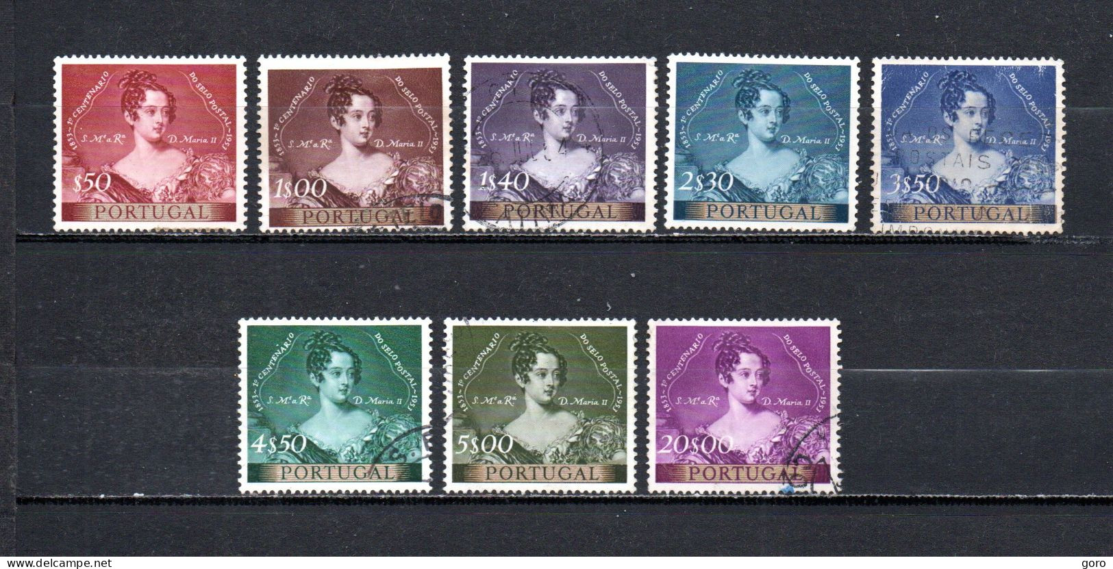 Portugal  1953  .-   Y&T  Nº   797/804 - Used Stamps