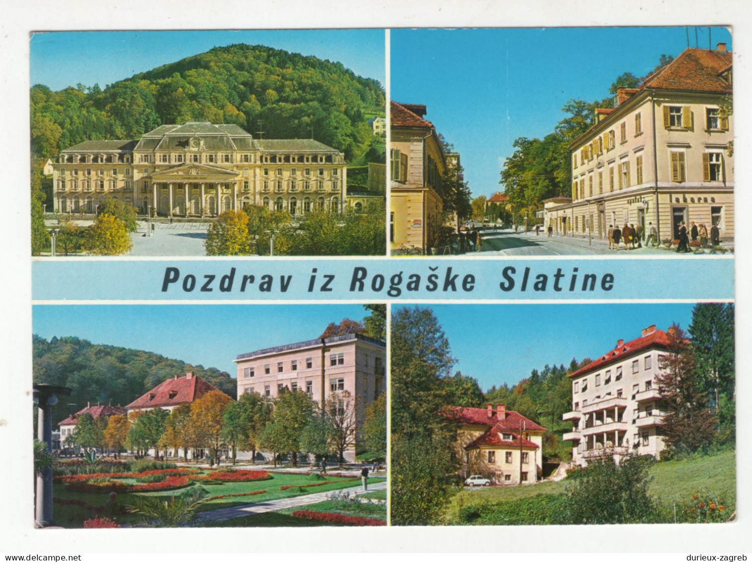 Pozdrav Iz Rogaške Slatine Old Postcard Posted 1971 PT240401 - Slovénie