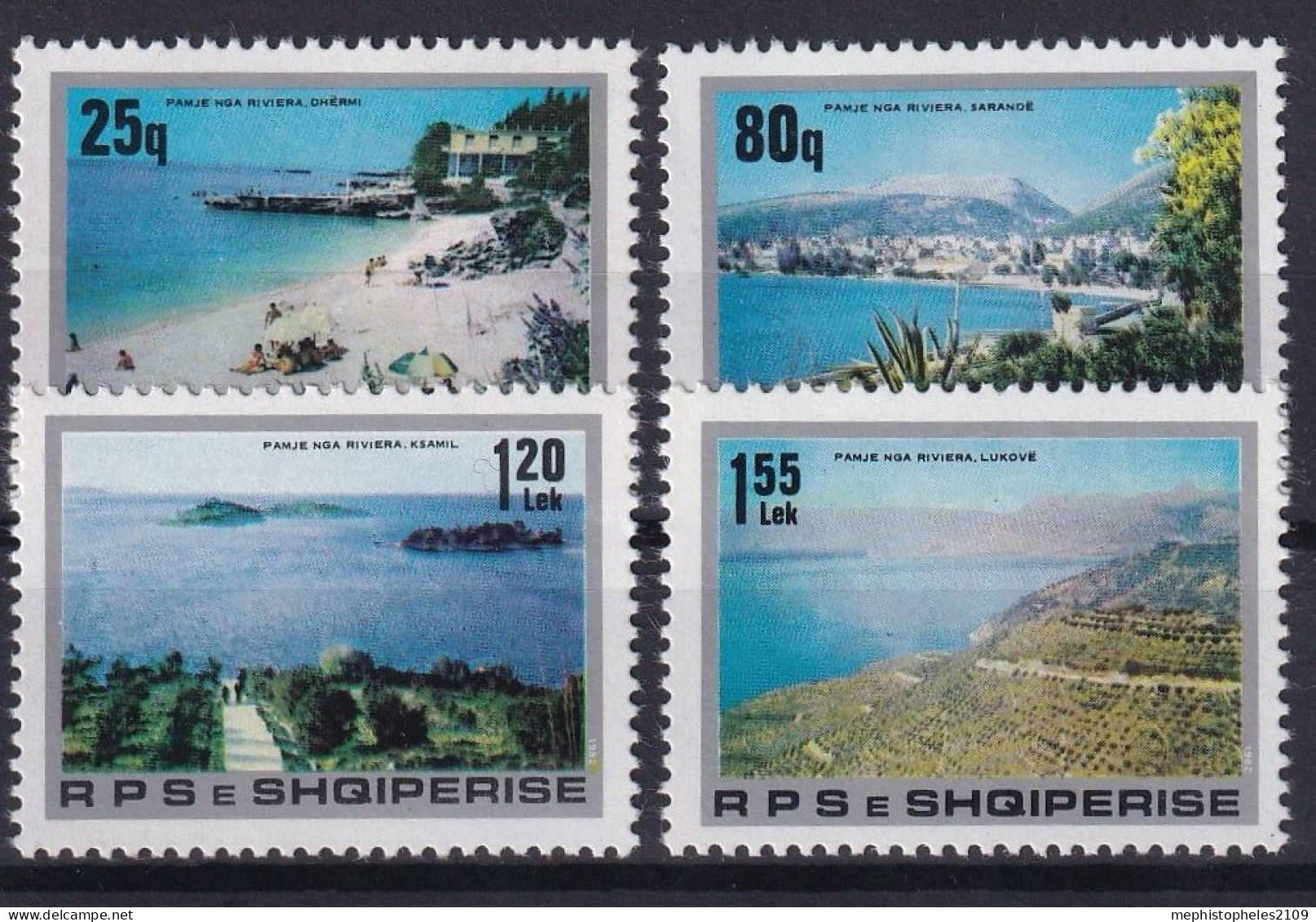 ALBANIA 1982 - MNH - Mi 2148-2151 - Complete Set - Albanie