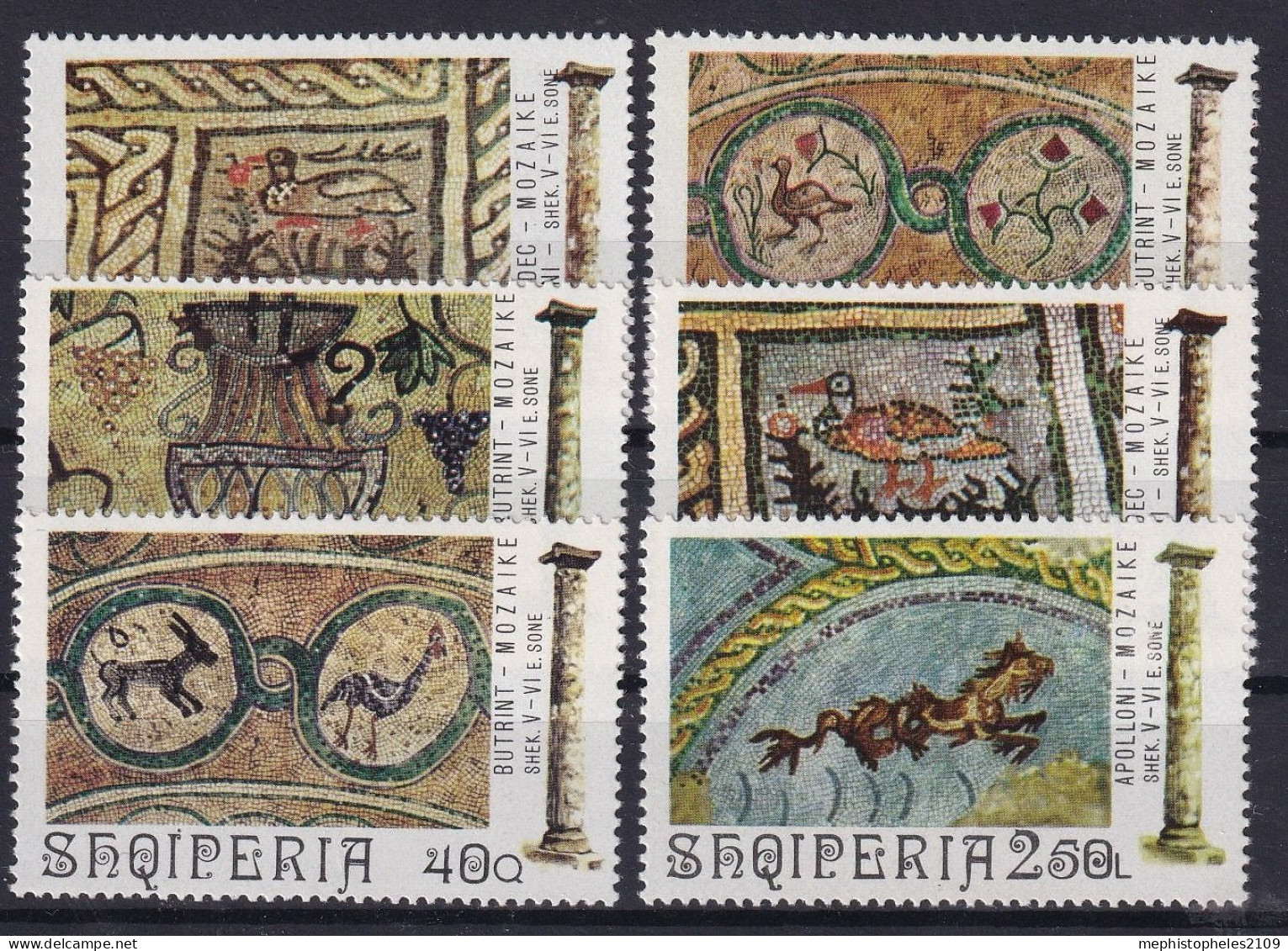 ALBANIA 1974 - MNH - Mi 1682-1687 - Complete Set - Albanie