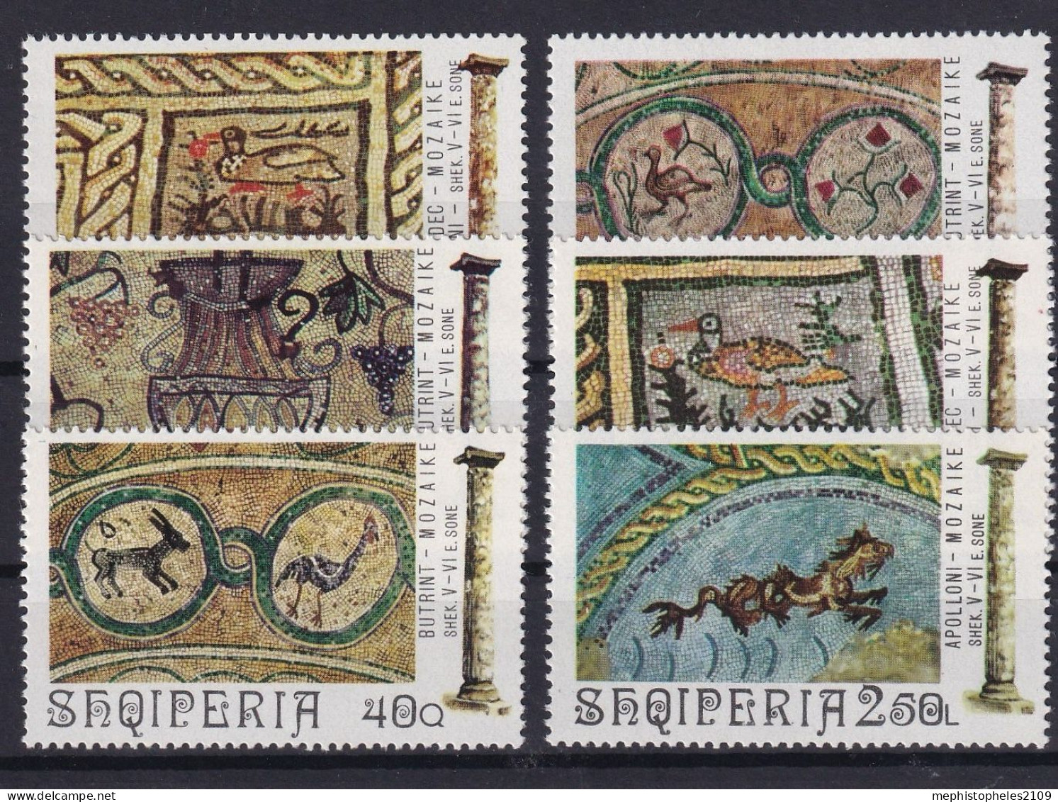 ALBANIA 1974 - MNH - Mi 1682-1687 - Complete Set - Albanien