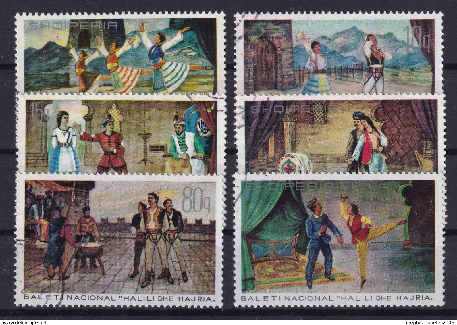 ALBANIA 1971 - MNH - Mi 1521-1526 - Complete Set - Albanie