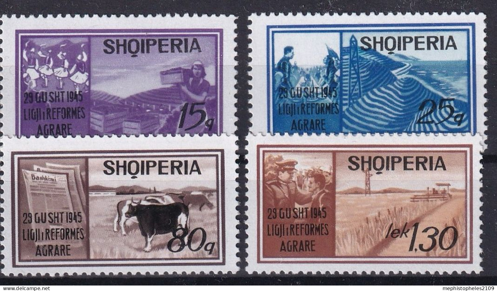 ALBANIA 1970 - MNH - Mi 1435-1438 - Complete Set - Albania