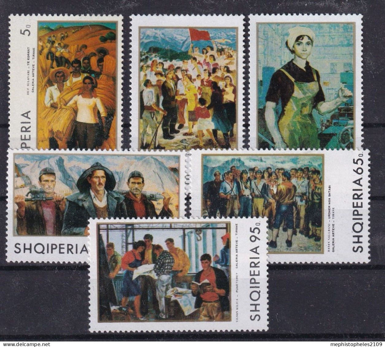 ALBANIA 1970 - MNH - Mi 1442-1447 - Complete Set - Albanien