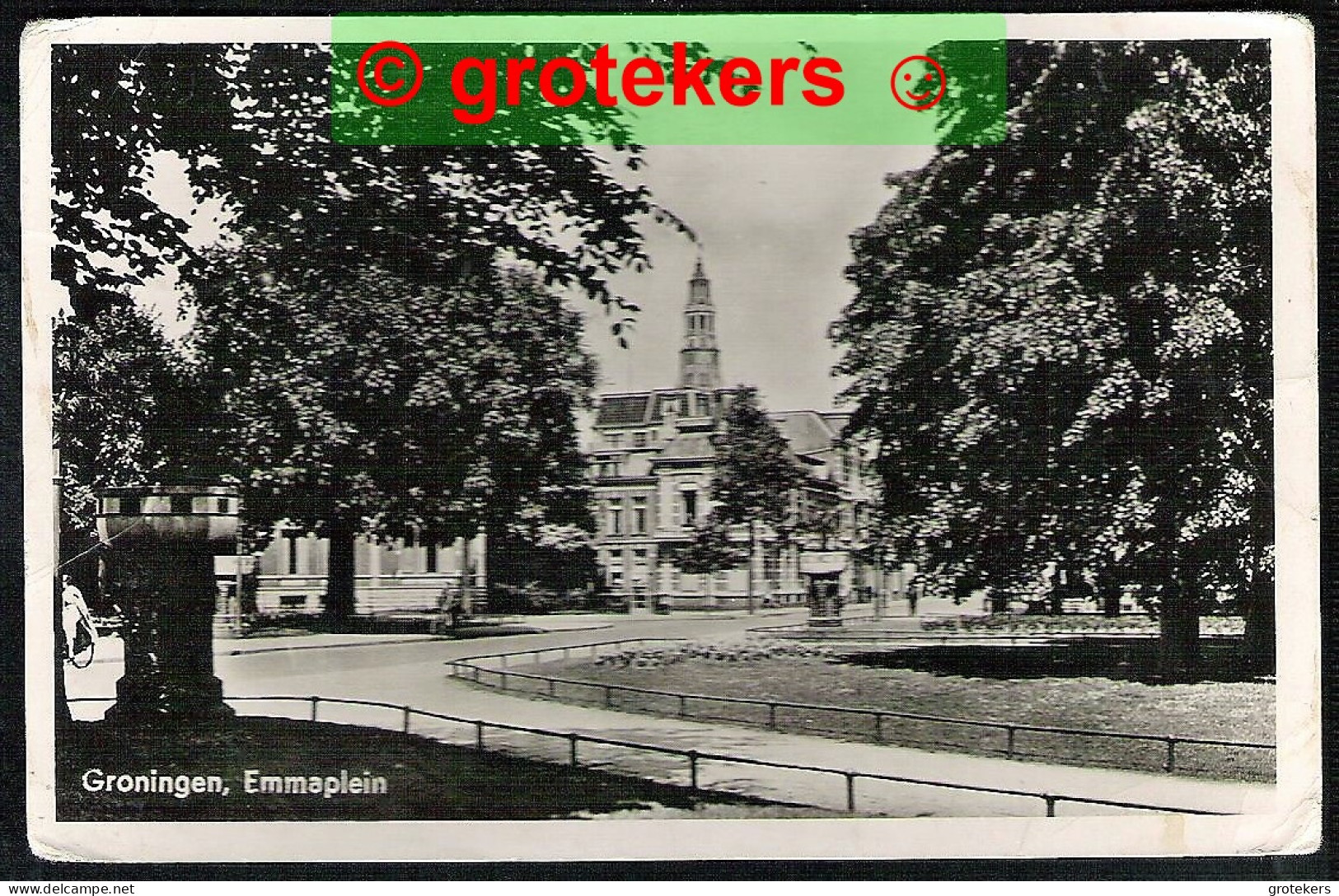 GRONINGEN Emmaplein 1949 - Groningen