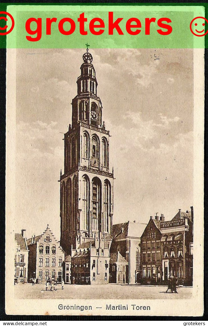 GRONINGEN Martinitoren 1931 - Groningen