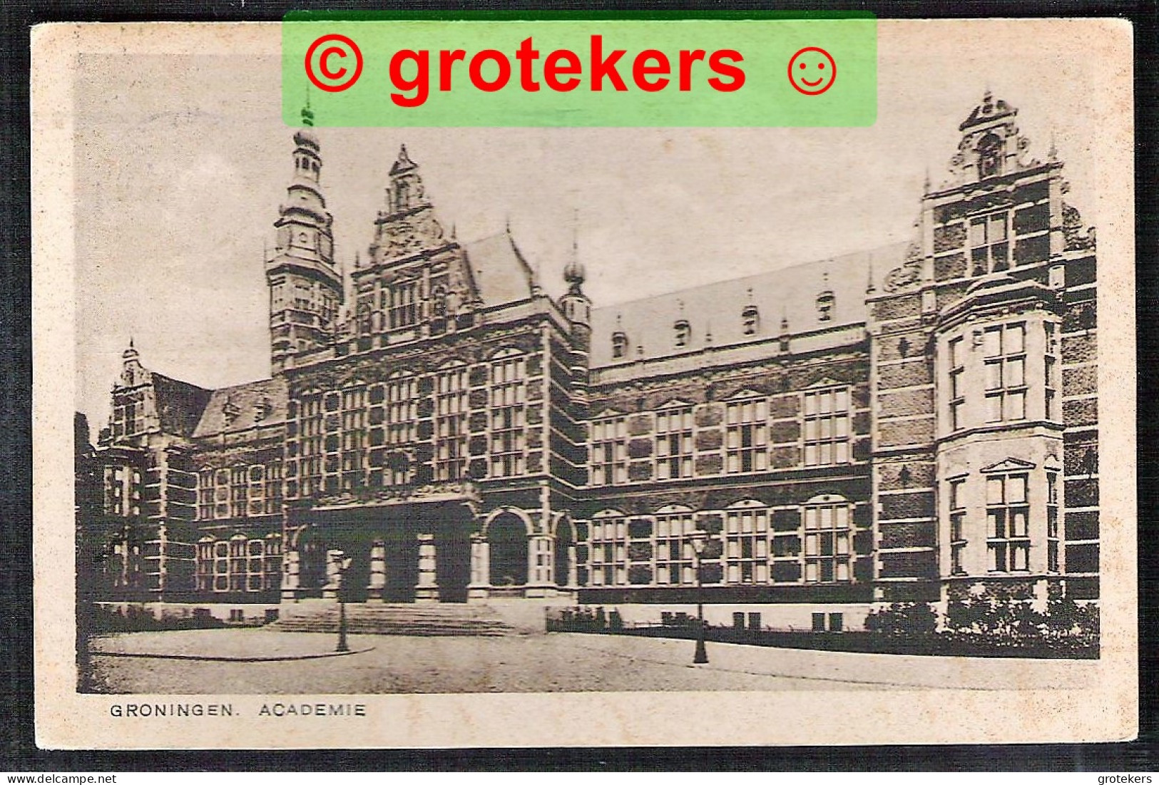 GRONINGEN Academie 1938 - Groningen