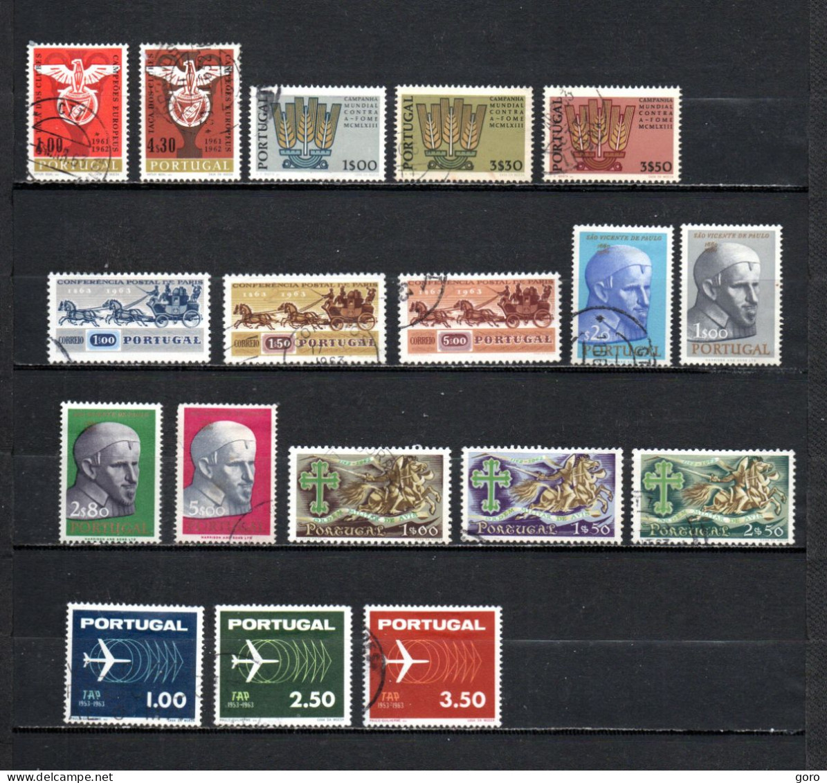 Portugal  1963  .-   Y&T  Nº   914/915-916/918-919/921-922/925-926/928-932/934 - Used Stamps