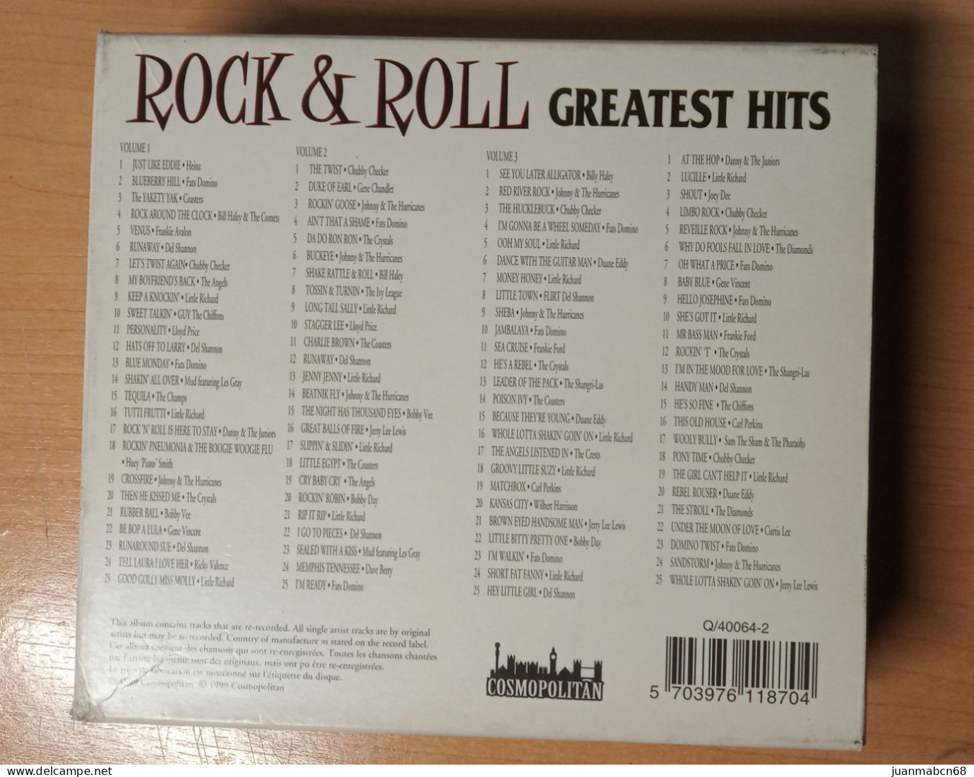 Rock And Roll Greatest Hits (4 Cds) - Rock