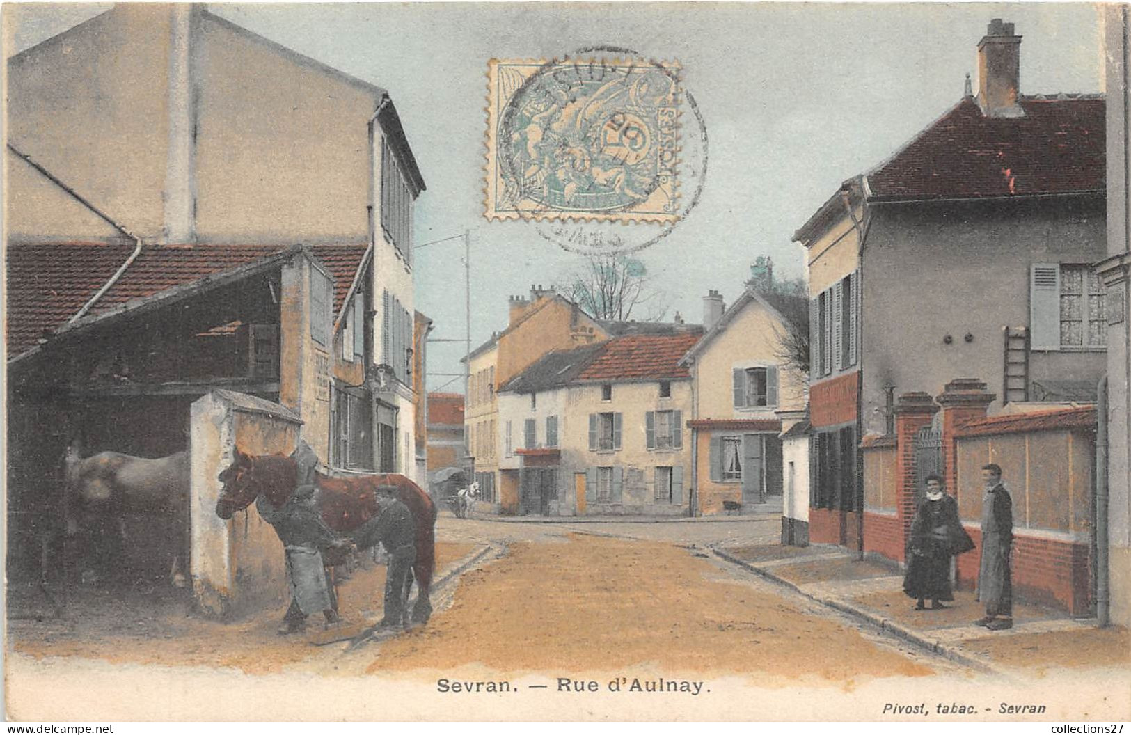 93-SEVRAN- RUE D'AULNAY - Sevran