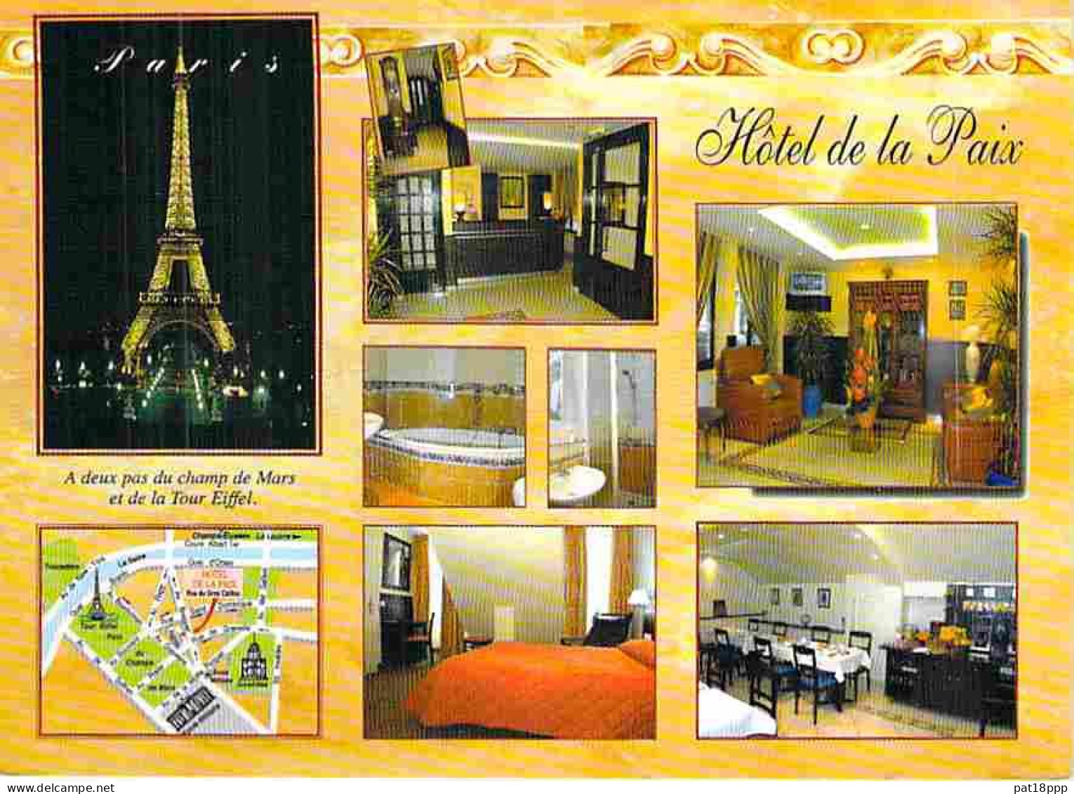 Lot De 10 Cartes HOTEL Et/ou RESTAURANT - Dpt 75 - PARIS (FRANCE)  CPSM-CPM Grand Format (années 1960-90) - 5 - 99 Cartoline